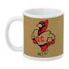 Otterbein University Secondary Logo Ceramic Coffee Mug Novelty Gift Mugs for Coffee Tea and Hot Drinks 11oz White - 3 of 4