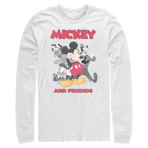Mens Mickey & Friends Original Pals Long Sleeve Shirt - 1 of 4