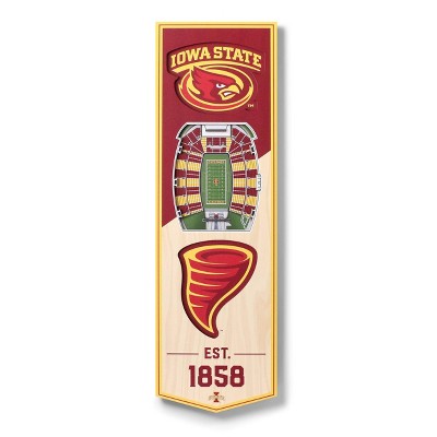 NCAA Iowa State Cyclones 6"X19" Stadium Banner