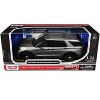 2022 Ford Police Interceptor Utility Unmarked Gray Metallic "Builder's Kit" 1/24 Diecast Model Car by Motormax - 4 of 4