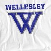 Men's Wellesley College Official Distressed Primary Logo T-Shirt - 2 of 4