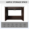 Dexmalle California Walnut Bathroom Cabinet With Sink and  Float Mounting Design - 4 of 4