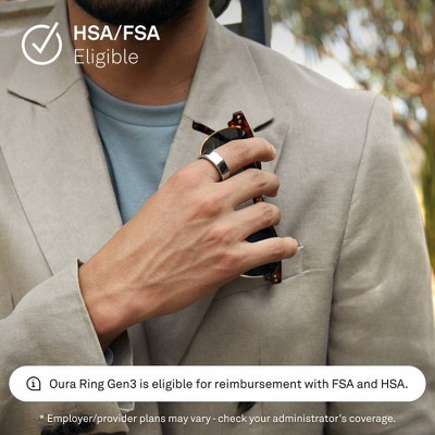 OURA - Brandclub - Oura Ring Gen3 Heritage Silver US9