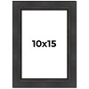 PosterPalooza | Photo Size Traditional Black Picture Frame - UV Acrylic, Foam Board Backing, Hanging Hardware - 2 of 4