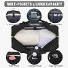 Weekender Bag for Women, Duffle with Shoe Compartment, Wet Toiletry Pocket, Hospital Travel Bag - 3 of 4