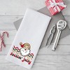 City Creek Prints Feelin' Jolly Stripes Tea Towels - White - image 2 of 2