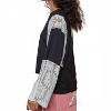 Women's V-neck Flare Sleeve Lace Top - POL - 3 of 4