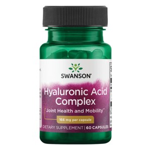 Swanson Dietary Supplements Hyaluronic Acid Complex 166 mg 60 Caps. - 1 of 2