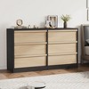 6 Drawer Dresser for Bedroom, 29" Tall Modern 6 Chest of Drawers with Large Storage Space - 4 of 4