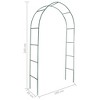 VidaXL Garden Arch 2 pcs Climbing Plants - 4 of 4