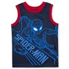 Marvel Boy's Avengers Graphic Printed 3 Piece Activewear, Shirt, Tank Top, and Shorts Set for toddler - image 4 of 4