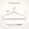 QingMoon Velvet Hanger, Ultra Thin Non Slip Hangers, Strong and Durable Hold Up to 10 Lbs with Swivel Hook for Shirts, Dress and Pant - 4 of 4