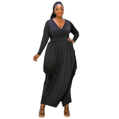 L I V D Women's Giuliana Tulip Hem Maxi Dress