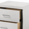 Gulches Catalonia Collection 3 Drawer Nightstand Dark Cherry Finish with Gold Tipping, Old World European Style - 4 of 4