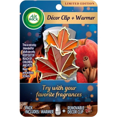 Air Wick Scented Oil Air Freshener - Gadget + Decor Clip - 2ct
