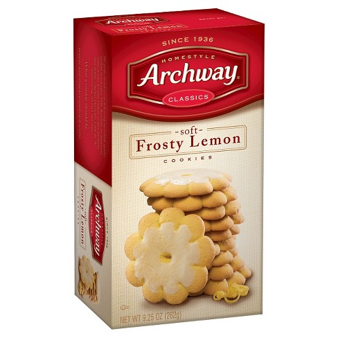 Homestyle Archway® Frosty Lemon Classic Soft Cookies - 9.25oz : Target