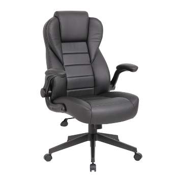 Deluxe High Back Leather Office Chair [8200]