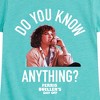 Girls' - Ferris Bueller's Day Off - Do You Know Anything Fitted Short Sleeve Graphic T-Shirt - 2 of 4