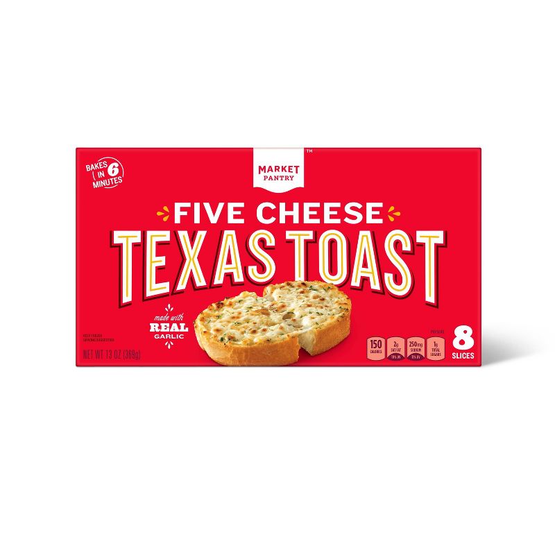 Five Cheese Frozen Texas Toast - 13oz/8ct - Market Pantry&#8482;, 1 of 4