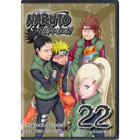 Naruto Shippuden Box Set 22 Dvd 15 Target