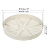 Unique Bargains Lightweight Sturdy Durable Nordic Minimalist Plant Saucers 2 Pcs - 2 of 4