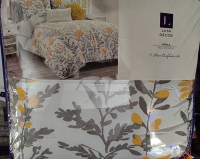 Comforter Queen Size, 600 Thread Count Cotton Grey Branch with Yellow  Flower & Grey Leaves Pattern Orange Reversible Comforter Set, Down  Alternative Bedding Set - China Bedding Set and Bedding Comforter price