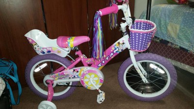 Titan girl's flower princess cheap bmx bike