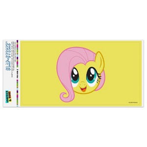 My Little Pony Fluttershy Face Automotive Bumper Sticker - 1 of 4