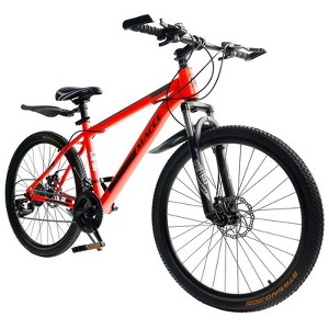 Topteng 26" Mountain Bike 27-Speed Double Disc Brake MTB for Adults - 1 of 4