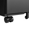 Fontoi Decorative Storage Cabinets, File Storage Cabinet with Lock, Vertical Organizer with 2 Drawers for Office, Black, 17.7"*26.57"*15.35" - 4 of 4