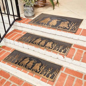 The Lakeside Collection Home on the Range Set of 2 Stair Treads and Doormat - 1 of 4
