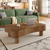 LiragoLift Top Coffee Table Walnut Hidden Storage Hydraulic Lift 5 Min Assembly 13.01"H x 27.17"D x 42.52"W - 4 of 4