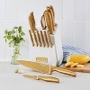 Cuisinart Classic 15pc Gold PVD Stainless Steel Cutlery Block Set White: Forged Knife Set with Comfort-Grip Handle - 4 of 4