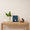 Marin Vaan Zaal Large Black Houseplant In Pink Framed Art Canvas - Society6 - 3 of 4