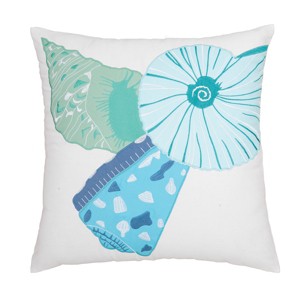 C&F Home 18" x 18" Nautilus Trio Embroidered Throw Pillow - 1 of 4