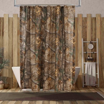 Realtree Xtra Camouflage Shower Curtain - 72" x 72" Inches