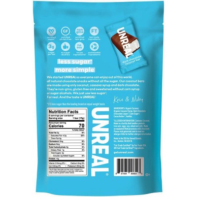 UNREAL Dark Chocolate Coconut Bars - 4.2oz, image 2 of 6 slides
