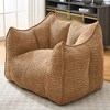 GDFStudio Dempsey Modern 47.2" Chenille and Highly Resilient Foam Upholstered Bean Bag Seat - 4 of 4