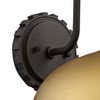 Minka Lavery Industrial Outdoor Barn Light Fixture Painted Honey Gold Gooseneck Arm 11 3/4" for Post Exterior Deck Porch Patio - 2 of 3