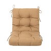 ARTPLAN Outdoor Cushions Seat Back Chair Cushions Wicker Tufted Pillow for Patio Outdoor Furniture - 2 of 4