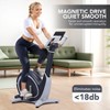 Recumbent Exercise Bikes for Home,  Recumbent Stationary Bikes with LED Monitor, and Smart APP, Adjustable Seat,  for Adults & Seniors - 3 of 4