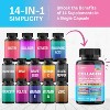 Zoyava Collagen Pills Peptides Types I, II, III, V & X 64,000 MCG, All in One Supplement, 90 ct - 4 of 4