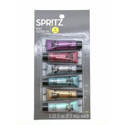 6ct Body Glitter Party Favors - Spritz™