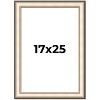 PosterPalooza | Contemporary Silver Picture Frame - UV Acrylic, Foam Board Backing, Hanging Hardware - 2 of 4