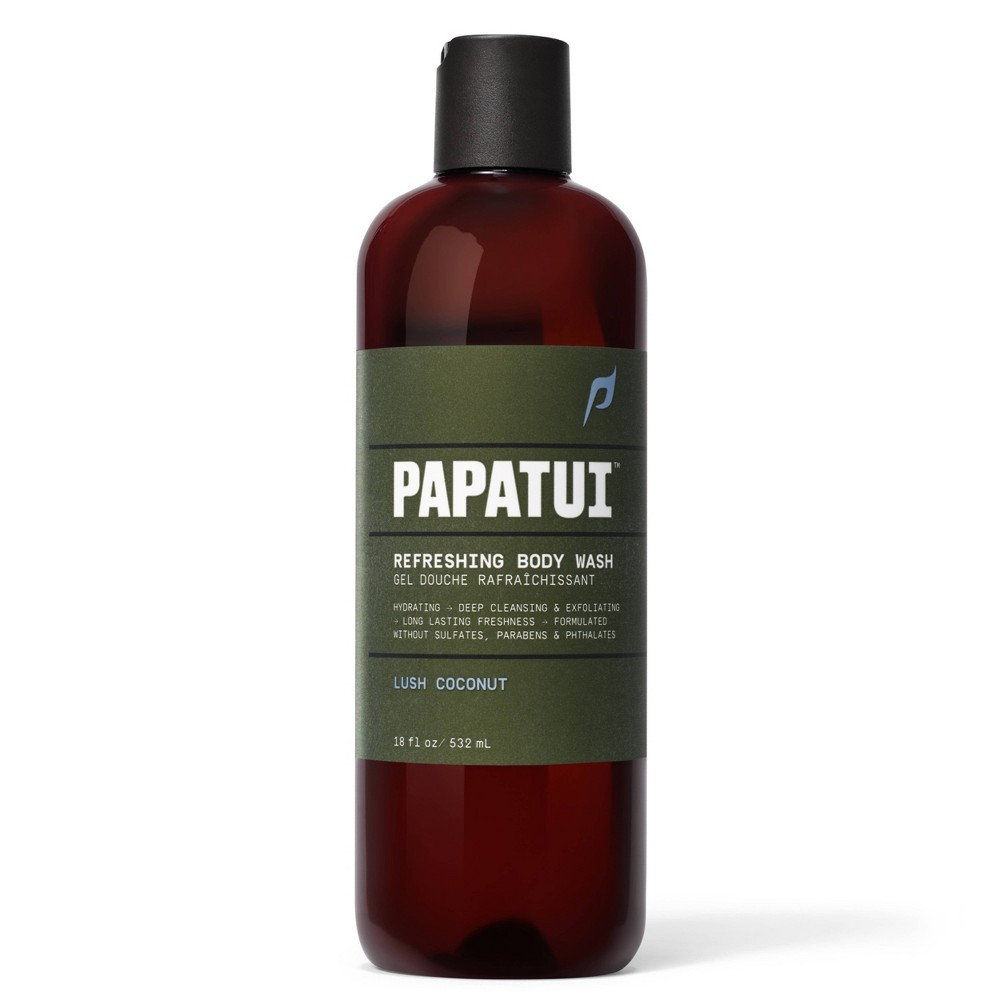Photos - Shower Gel Papatui Refreshing Body Wash Lush Coconut - 18 fl oz