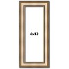 PosterPalooza | Panoramic Refined Silver Picture Frame - UV Acrylic, Foam Board Backing, Hanging Hardware - 2 of 4