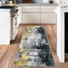 Area Rug, Ultra-Soft Washable Rug for Living Room, Dinner Room, Bedroom, Non-Slip Modern Abstract Rug - 2 of 4