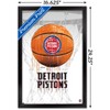 Trends International NBA Detroit Pistons - Drip Basketball 21 Framed Wall Poster Prints - 3 of 4