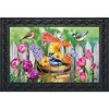 Briarwood Lane Spring Doormat 30x18 Indoor Outdoor Birds and Blooms For Spring Doormat - 2 of 4