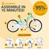 RoyalBaby Princess Girl Kids Bicycle with Training Wheels - 4 of 4